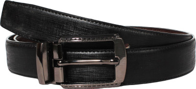 

Klaska Men Formal Black Genuine Leather Belt