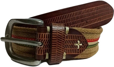 You2Deal Boys Casual Brown Genuine Leather Belt
