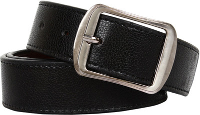 

Super Matteress Men Black Artificial Leather Belt