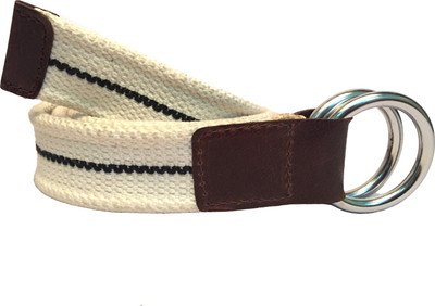 

Skyforest Men Casual White Canvas Belt