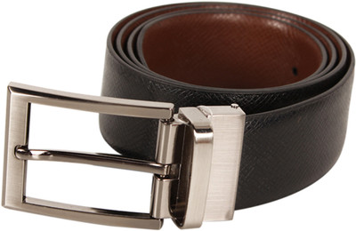 

Lino Perros Men Formal Black Synthetic Belt