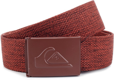 

Quiksilver Men Red Metal Belt, Burnt brick