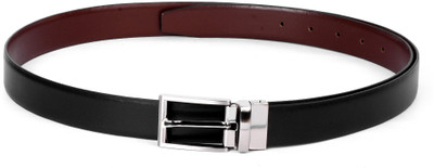 

Buckle Up Men Black Genuine Leather Belt