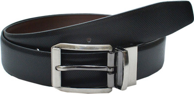 

Brounplus Boys Evening, Formal, Party Black Genuine Leather Reversible Belt, Black;brown