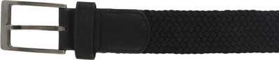 

Lino Perros Men Formal Black Artificial Leather Belt, B001