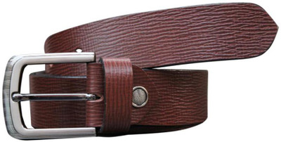 

Bacchus Men Formal Brown Genuine Leather Belt