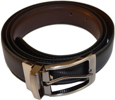 

VR ENTERPRISES Men Black Genuine Leather Belt