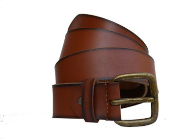

Vickiana Quest Men Casual Brown Genuine Leather Belt, Vk-660