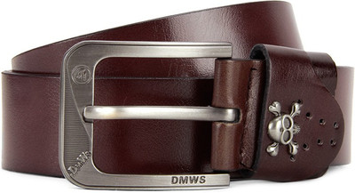 

Swiss Design Men Brown Genuine Leather Belt