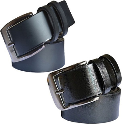 

Wholesome Deal Men Formal Black Artificial Leather Belt