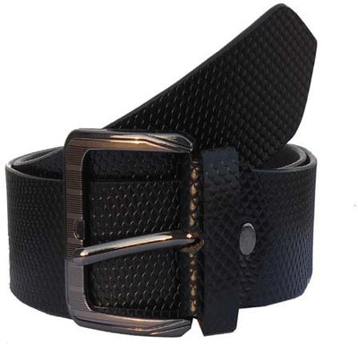 

M&Ms Men Formal Black Genuine Leather Belt