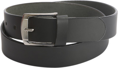 

Viva Men Formal, Party Black Genuine Leather Belt, Black – 004