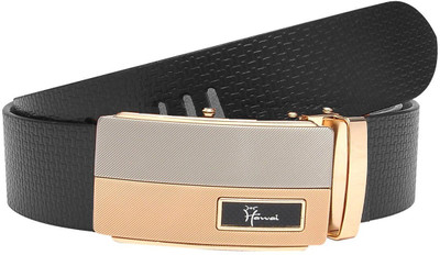 

Hawai Men Casual, Formal Black Genuine Leather Belt