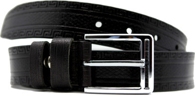 

RAZA Men Casual Black Genuine Leather Belt