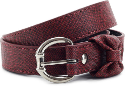 

Baggit Women Maroon Metal Belt, Red