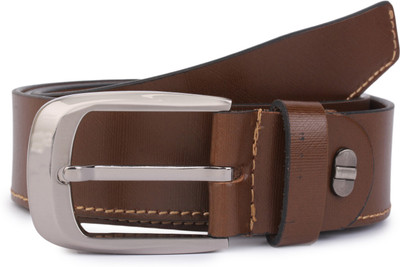 

Alvaro Men Formal Brown Genuine Leather Belt