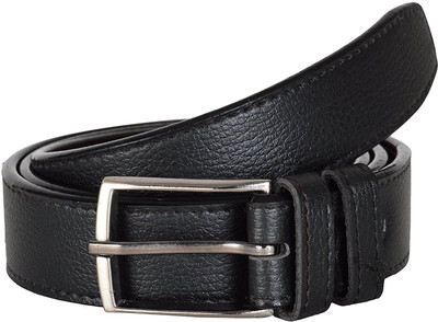 

SME JAIPUR Men Casual, Formal Black Synthetic Belt