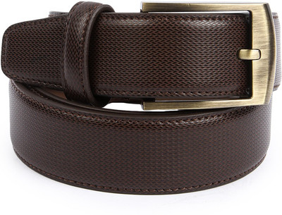 

Waist Wire Men Formal Brown Artificial Leather Belt