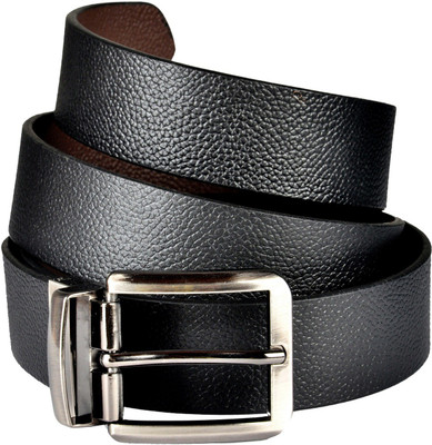 

Saugat Traders Men Formal, Casual, Evening, Party Black, Brown Genuine Leather Reversible Belt