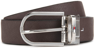 

Tommy Hilfiger Men Black, Brown Reversible Belt, Black and brown