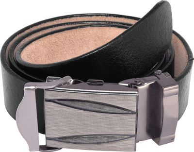 

palito Men Black Genuine Leather Belt