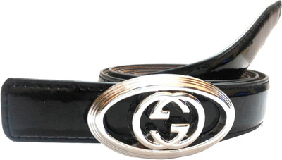 

Mode Girls Casual, Formal Black Genuine Leather Belt
