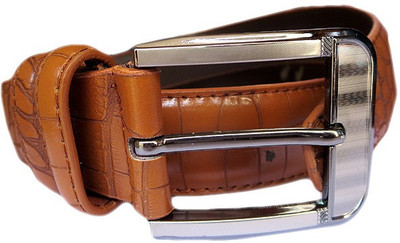 

DCS Men Casual Brown Artificial Leather Belt