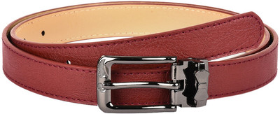 

Buckle Up Women Formal Brown Artificial Leather Belt