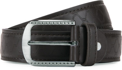

Mango People Men Brown Genuine Leather Belt