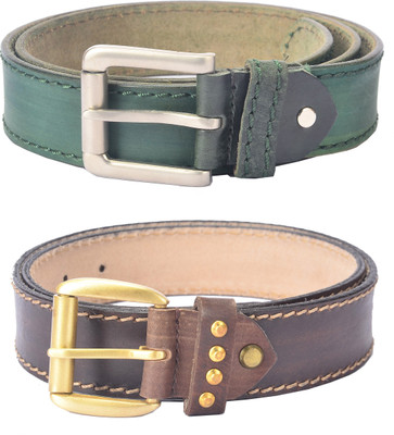 

Hidelink Men Formal Black Genuine Leather Belt