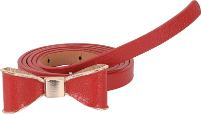 

Alvaro Women Casual Red Artificial Leather Belt