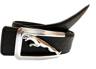 

Mode Boys Casual, Formal Black Genuine Leather Belt, Black-129