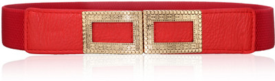 

Calvino Girls Casual, Evening/Party Red Artificial Leather Belt