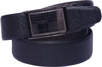 

OODI Men Black Artificial Leather Belt