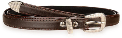 

Allura Women Evening/Party, Casual, Semi-formal Brown Synthetic Belt