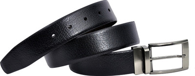 

Pellezzari Men Formal Black, Brown Genuine Leather Reversible Belt