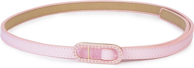 

Buckle Up Women Pink Artificial Leather Belt