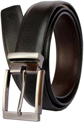 

Fashius Men Black Artificial Leather Belt, Black-01
