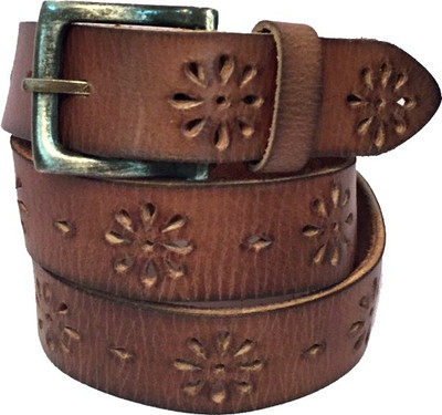 

Skyforest Women Casual Brown Genuine Leather Belt, Choco brown