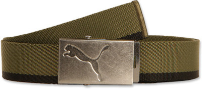 

Puma Men Casual Khaki Synthetic Belt, 04