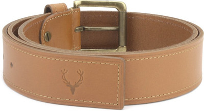 

Allen Solly Men Tan Genuine Leather Belt