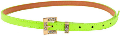 

Tiekart Women Casual Green Synthetic Belt
