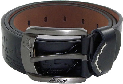 

Els Men Black Synthetic Belt, Black-19