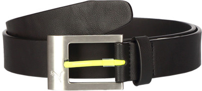 

Puma Men Casual Black Genuine Leather Belt