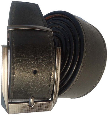 AmahapGlamourDaze Men Formal Black Synthetic Belt