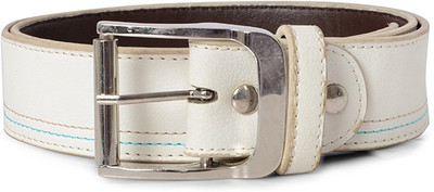 

Baggit Women Casual White Synthetic Belt