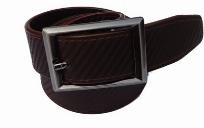 

MMS Men Semi-formal Brown Synthetic Belt