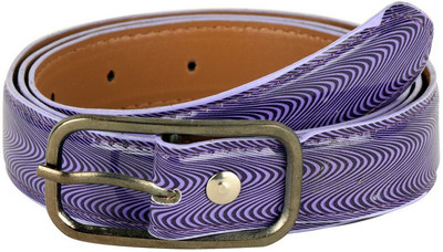 

Tiekart Women Casual Purple Metal Belt