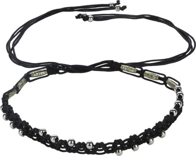 

Jainsons Women Casual Black Canvas Belt