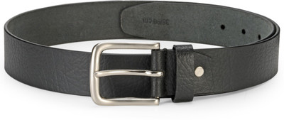 

TKWD Leathers Men Casual Black Genuine Leather Reversible Belt